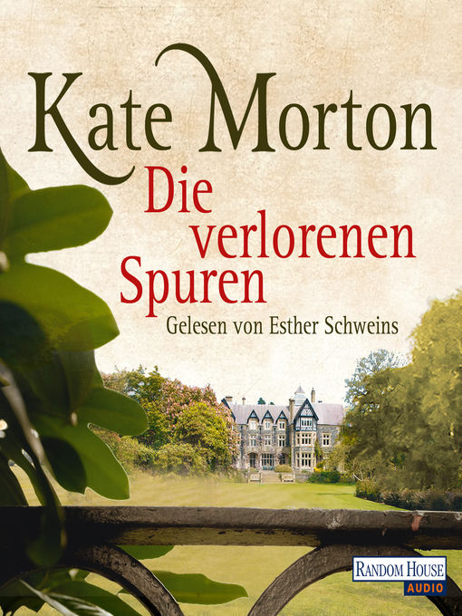 Title details for Die verlorenen Spuren by Kate Morton - Available